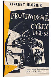Aluminium print Protivojnové Cykly 1961-62 - Vintage Advertising Collection