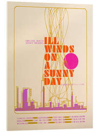 Cuadro de metacrilato Ill Winds on a Sunny Day - A Film on the Pollution - Vintage Advertising Collection
