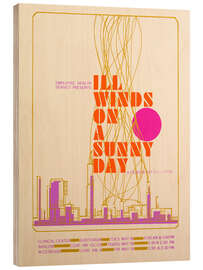 Holzbild Ill Winds on a Sunny Day - A Film on the Pollution - Vintage Advertising Collection