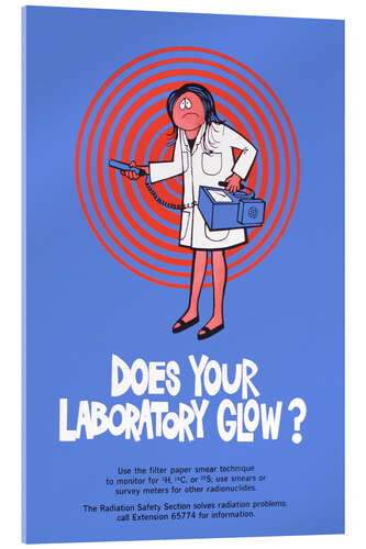 Akrylbillede Does Your Laboratory Glow?