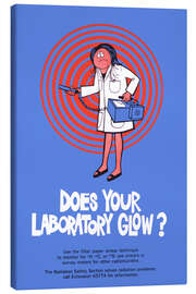 Lienzo Does Your Laboratory Glow? - Vintage Advertising Collection