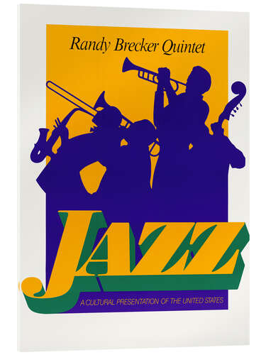 Acrylic print Jazz - Randy Brecker Quintet