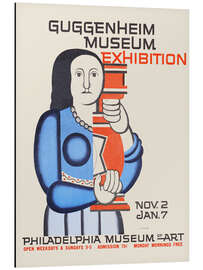 Aluminium print Guggenheim Museum Exhibition