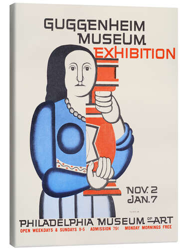 Lienzo Guggenheim Museum Exhibition