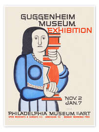 Plakat Guggenheim Museum Exhibition - Vintage Advertising Collection