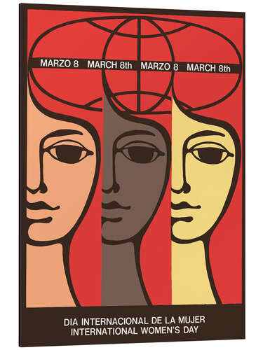 Alumiinitaulu March 8th - International Women's Day