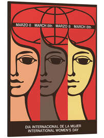Alumiinitaulu March 8th - International Women's Day - Vintage Advertising Collection
