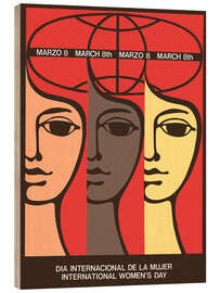 Puutaulu March 8th - International Women's Day - Vintage Advertising Collection