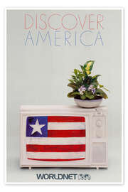 Kunstwerk Discover America - Vintage Advertising Collection