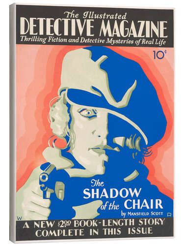 Lienzo Detective Magazine - The Shadow of the Chair