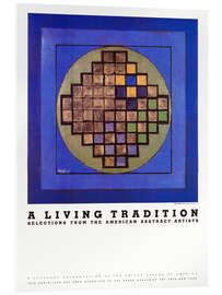 Cuadro de metacrilato A Living Tradition - American Abstract Artists - Vintage Advertising Collection