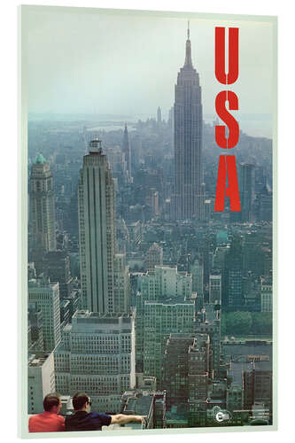 Stampa su vetro acrilico USA, New York