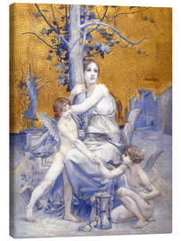Canvas-taulu Allegory of Time - Luc Olivier Merson