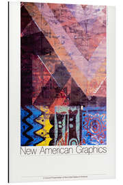 Tableau en aluminium New American Graphics - Vintage Advertising Collection