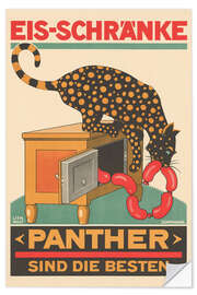 Wandsticker Eisschränke Panther Sind die Besten