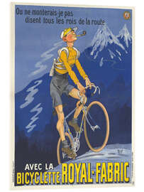 Acrylic print Bicyclette Royal-Fabric - Vintage Advertising Collection