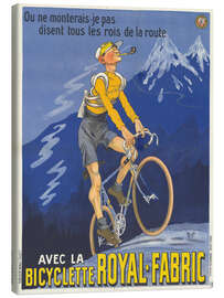 Canvas print Bicyclette Royal-Fabric - Vintage Advertising Collection