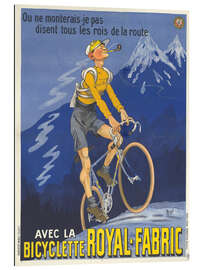 Gallery Print Bicyclette Royal-Fabric