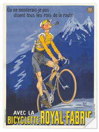 Wandsticker Bicyclette Royal-Fabric