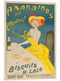 Cuadro de metacrilato Amadines de Provence - Biscuits H. Lalo - Leonetto Cappiello