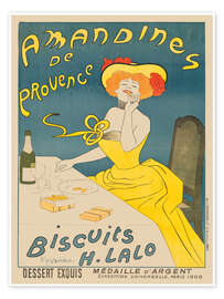 Wall print Amadines de Provence - Biscuits H. Lalo - Leonetto Cappiello