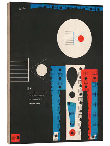 Holzbild Kraft Printing Company - Sam Maitin, 1962