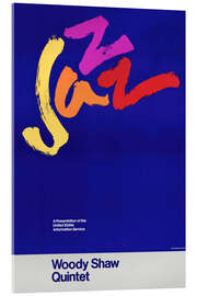 Acrylic print Jazz - Woody Shaw Quintet - Vintage Advertising Collection