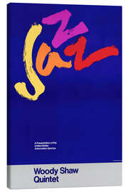 Canvas print Jazz - Woody Shaw Quintet - Vintage Advertising Collection