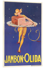 Acrylglasbild Jambon Olinda - Francisque Poulbot - Vintage Advertising Collection
