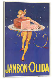 Obraz na płótnie Jambon Olinda - Francisque Poulbot - Vintage Advertising Collection