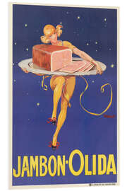 Cuadro de PVC Jambon Olinda - Francisque Poulbot - Vintage Advertising Collection