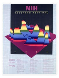 Wall print NIH Festival 1994 - Vintage Advertising Collection
