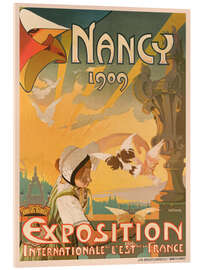 Cuadro de metacrilato Nancy Exposition Internationale 1909 - Vintage Advertising Collection