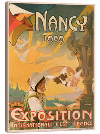 Canvas print Nancy Exposition Internationale 1909 - Vintage Advertising Collection