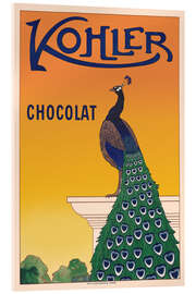 Acrylglasbild Kohler Chocolat - Vintage Advertising Collection