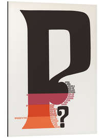 Obraz na aluminium Where's the "P" if a Peter Piper picked a peck of pickled peppers - Vintage Advertising Collection