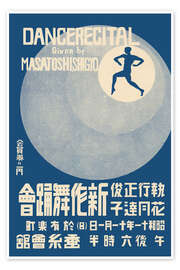 Tableau Dance recital given by Masatoshishigyo, 1936 - Vintage Advertising Collection