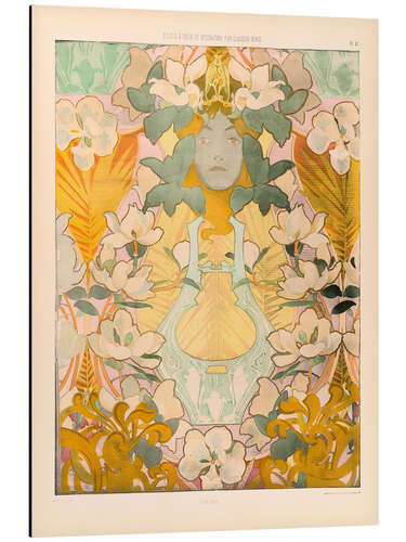 Aluminium print Tiger Lilies - Claudius Denis