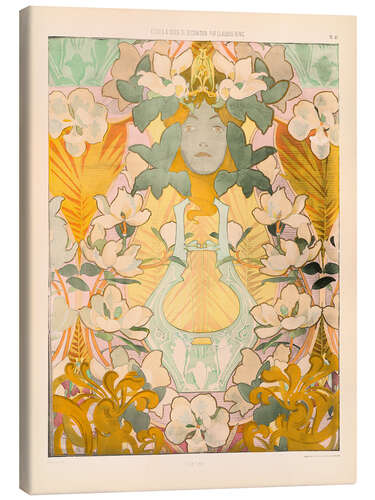 Canvas print Tiger Lilies - Claudius Denis