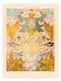 Tableau Tiger Lilies - Claudius Denis