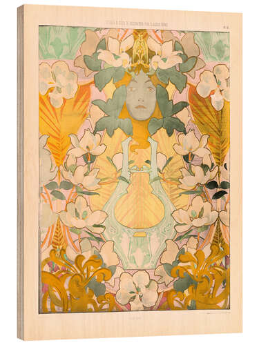 Obraz na drewnie Tiger Lilies - Claudius Denis