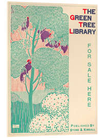 Acrylglasbild The Green Tree Library - Henry McCarter - Vintage Advertising Collection
