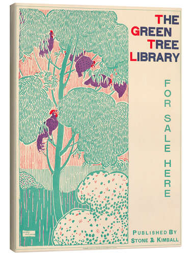 Canvas print The Green Tree Library - Henry McCarter