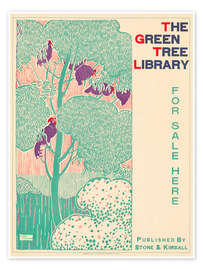 Stampa The Green Tree Library - Henry McCarter - Vintage Advertising Collection