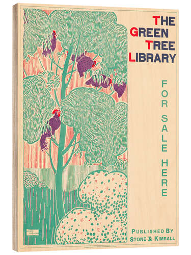 Holzbild The Green Tree Library - Henry McCarter