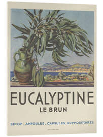 Obraz na szkle akrylowym Eucalyptine Le Brun - Vintage Advertising Collection