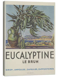 Quadro em tela Eucalyptine Le Brun - Vintage Advertising Collection