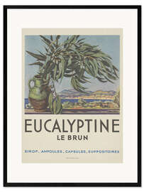 Gerahmter Kunstdruck Eucalyptine Le Brun