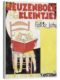 Lienzo Het Reuzenboek Voor Onze Kleintjes - Vintage Advertising Collection