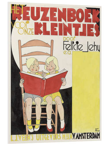 Quadro em PVC Het Reuzenboek Voor Onze Kleintjes